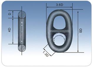 YINGHANG Φ30-60MM 27.5M MARINE HARDWARE STUD LINK SHIP MARINE ANCHOR CHAIN