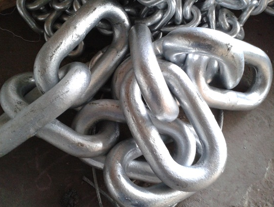 YINGHANG Φ30-60MM 27.5M MARINE HARDWARE STUDLESS CHAIN LINK SHIP MARINE ANCHOR CHAIN